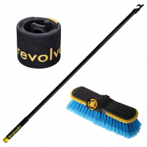 Revolve Rollable Boat Hook and Soft Deck Brush 1.9m