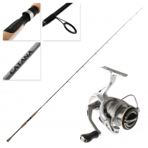 Buy Shimano Nexave 2500FE HG Maikuro II Trout Spin Combo 7ft 3-5kg 4pc  online at