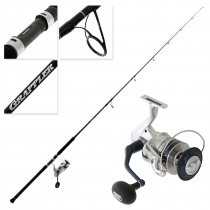 Shimano Saragosa SW A 10000 PG Grappler Type C S82H Topwater Combo 8ft 2in PE8 2pc