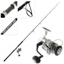 Shimano Saragosa SW A 8000 HG Grappler Type C S82MH Topwater Combo 8ft 2in PE6 2pc