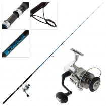 Shimano Saragosa SW A 8000 HG Traveller Topwater Travel Spin Combo 8ft 4in 30-50lb 5pc
