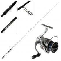 Shimano Stradic 2500FM HG Dialuna S86L Light Canal Spin Combo 8ft 6in 5-24g PE0.4-1.2 2pc