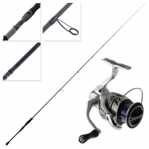 Shimano Stradic 2500FM HG Blackout Medium Canal Spin Combo 8ft 2in 6-12lb 5-12g 2pc