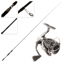 Shimano Stella 2500HG FK Shadow X Canal Spin Combo 8ft 2in 2-6kg 2pc