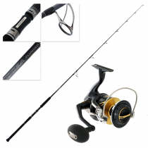 Shimano Stella SW 14000 XG Ocea Plugger Limited Medium Heavy Topwater Spin Combo 8ft 3in PE6 2pc