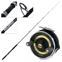 Shimano Moocher Plus 4000GTP Eclipse Freshwater Harling Combo with Leadline 6ft 6in 1pc
