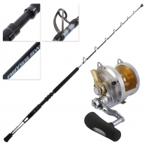 Shimano Talica 50 II Abyss SW R/T Adjustable Butt 2-Speed Game Combo 5ft 6in 80lb 2pc