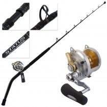 Shimano Talica 50 Status Blue Water Bent Butt Game Combo 5ft 6in 24-37kg 2pc