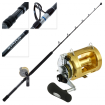 Shimano Tiagra 50 WA Status Blue Water Roller Tip Game Combo 5ft 6in 37kg 1pc