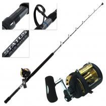Shimano Triton TLD-50 Status Blue Water RT 2-Speed Lever Drag Game Combo 5ft 6in 24kg 1pc