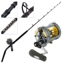 Shimano Tyrnos 50 LRS Status Blue Water Bent Butt Deep Drop 2-Speed Game Combo 5ft 6in 22-36kg 2pc