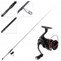Shimano Vanford 2500 HG Blackout Medium Canal Spin Combo 8ft 2in 6-12lb 5-12g 2pc