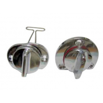 Chromed Drain Centre Plug Only