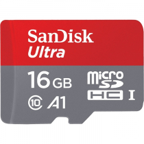SanDisk Ultra microSDHC Card UHS-I 16gb