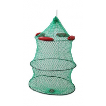 Live Bait Stainless Cage with Floats 45 x 55cm