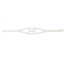Replacement Deluxe Silicone Mask Strap Clear