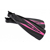 Aqualung Express Snorkeling Fins Pink Black Ladies US10/11