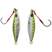 Storm Koika Japanese Slow Pitch Jig Rigged 60g Green Sardine