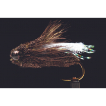 Manic Tackle Project Classic Cicada Dry Fly Black #8
