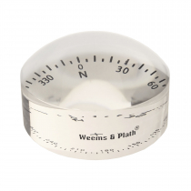 Weems & Plath Crystal Magnifier with Compass Rose
