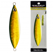 Daiwa Saltiga Slow Knuckle Jig 100g Green/Gold