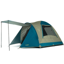 OZtrail Tasman Dome 4 Person Tent - No Tent Poles, Contains Ground Sheet, Tent and Ground pegs Only