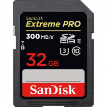 SanDisk Extreme Pro SDHC UHS-II Memory Card 32GB