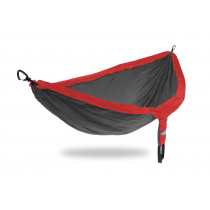 ENO DoubleNest 2 Person Hammock Charcoal/Red