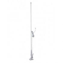 Trident Marine Removable VHF Antenna with Integrated Plug Base 1.1m Black