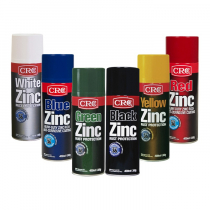CRC Coloured Zinc Anti-Corrosive Coating Spray 400ml
