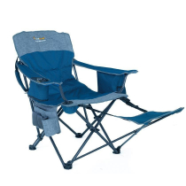 OZtrail Monarch Folding Camping Chair with Footrest