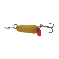 Fishfighter Z-Spinner Lure Mounted Yellow 10g