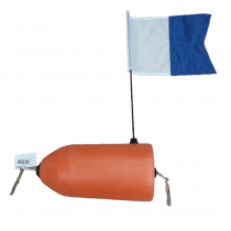 Immersed Dive Float with Keel and Flag 8L