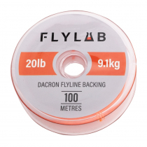 FlyLab Dacron Fly Line Backing 100yd 20lb Black