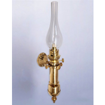 DHR Foresti Brass Gimbal Oil Lamp