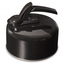Campfire Stainless Steel Whistling Kettle Black 2L