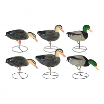 Game On Full Body Flocked Mallard Field Decoys Family Pack