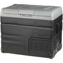 Rovin Dual Zone Portable Fridge/Freezer 55L 12/24V 240V Solar Ready - Brand New, Rough Packaging