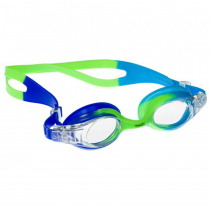 Aqualine Rainbow Kids Swimming Goggles Royal/Green/Sky