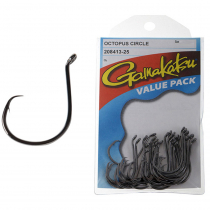 Gamakatsu Octopus Circle Hooks Value Pack Qty 25