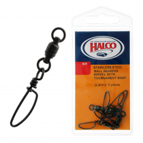 Halco Stainless Ball Bearing Swivel with Tournament-Grade Snap