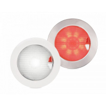 Hella Marine EuroLED 150 Recessed Touch Lamp White/Red