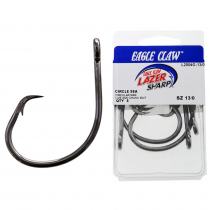 Buy Eagle Claw L2004H Lazer Sharp Circle Hooks 13/0 Qty 5 online at