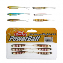 Berkley PowerBait Drop Shot Minnow Soft Bait 8cm Qty 6