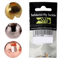 Soldarini Slotted Tungsten Beads 2mm Qty 10