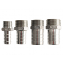 V-Quipment Stainless Steel Hose Connector Male Thread