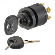 NARVA 3-Position Marine Switch Ignition with Push for Choke Function