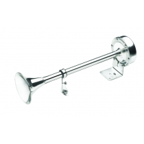 VETUS Single Trumpet Horn 24 V Stainless Steel High Pitch