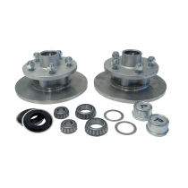 Trailparts 225mm Stainless Disc Brake Hub Kit