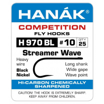 HANAK Competition H970BL Barbless Hooks #8 Qty 25